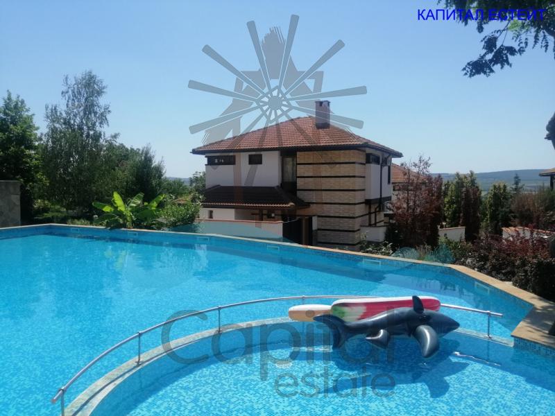 Luxury house with pool view for sale in the village of Goritsa